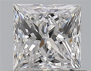 Foto Diamante Natural 0.70 quilates, Princesa , Color D, claridad VS1 y certificado GIA de