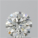 Natural Diamond 1.00 Carats, Round with Excellent Cut, J Color, VS2 Clarity and Certified by GIA