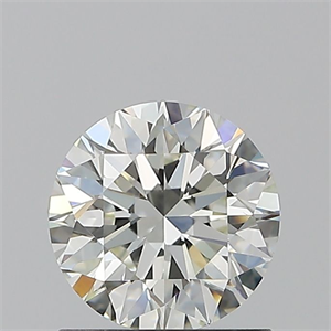 Picture of Natural Diamond 1.00 Carats, Round with Excellent Cut, J Color, VS2 Clarity and Certified by GIA