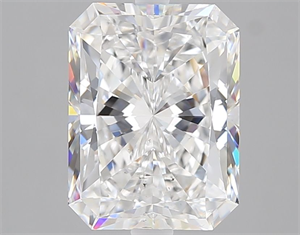 Foto Diamante Natural 3.01 quilates, Radiante , Color E, claridad SI2 y certificado GIA de