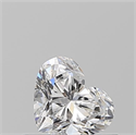 Natural Diamond 0.50 Carats, Heart with  Cut, D Color, VS1 Clarity and Certified by GIA