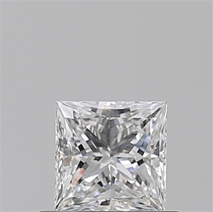 Picture of Natural Diamond 0.50 Carats, Princess with  Cut, D Color, VS2 Clarity and Certified by GIA