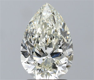 Picture of Natural Diamond 2.05 Carats, Pear with  Cut, J Color, VVS2 Clarity and Certified by IGI