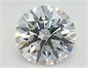 Lab Grown Diamond 2.05 Carats, Round with Excellent Cut, E Color, VS1 Clarity and Certified by GIA