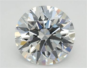 Picture of Lab Grown Diamond 2.05 Carats, Round with Excellent Cut, E Color, VS1 Clarity and Certified by GIA