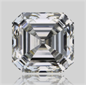 Diamante Natural 1.31 quilates, Asscher , Color I, claridad VS1 y certificado GIA