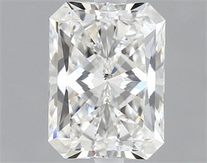 Picture of Natural Diamond 1.00 Carats, Radiant with  Cut, F Color, SI2 Clarity and Certified by GIA