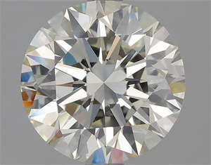 Picture of Natural Diamond 2.50 Carats, Round with Excellent Cut, K Color, VVS1 Clarity and Certified by GIA