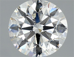 Foto Diamante Natural 1.70 quilates, Redondo , Color H, claridad SI2 y certificado GIA de