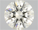 Diamante Natural 1.02 quilates, Redondo , Color N, claridad VS1 y certificado GIA