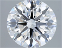 Del inventario de diamantes de laboratorio, 3.01 quilates, Redondo , Color E, claridad VVS2 y certificado GIA