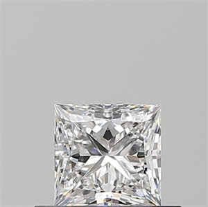 Foto Diamante Natural 0.50 quilates, Princesa , Color F, claridad VS1 y certificado GIA de