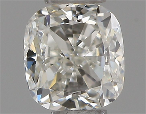 Picture of Natural Diamond 0.34 Carats, Cushion with  Cut, F Color, VS2 Clarity and Certified by IGI