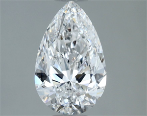 Picture of Natural Diamond 1.20 Carats, Pear with  Cut, D Color, VVS1 Clarity and Certified by GIA