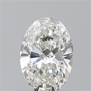 Picture of Natural Diamond 0.52 Carats, Oval with  Cut, H Color, VVS1 Clarity and Certified by GIA