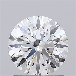 Picture of Lab Grown Diamond 0.96 Carats, Round with Ideal Cut, D Color, VVS1 Clarity and Certified by IGI