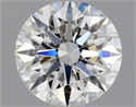Natural Diamond 0.85 Carats, Round with Excellent Cut, E Color, VVS2 Clarity and Certified by GIA