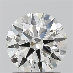 Picture of Natural Diamond 1.03 Carats, Round with Excellent Cut, I Color, SI1 Clarity and Certified by GIA