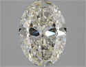 Diamante Natural 3.01 quilates, Ovalado , Color K, claridad SI2 y certificado GIA