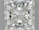Diamante Natural 1.51 quilates, Princesa , Color I, claridad VS2 y certificado IGI