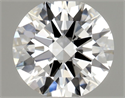Diamante Natural 0.44 quilates, Redondo , Color E, claridad VS1 y certificado GIA