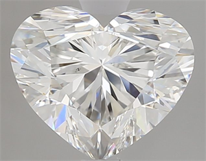 Picture of Natural Diamond 1.71 Carats, Heart with  Cut, F Color, VS1 Clarity and Certified by GIA