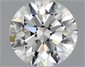 Diamante Natural 0.75 quilates, Redondo , Color G, claridad VVS1 y certificado GIA