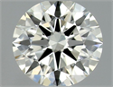 Diamante Natural 0.54 quilates, Redondo , Color J, claridad IF y certificado GIA