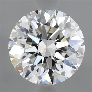 Picture of Lab Grown Diamond 2.07 Carats, Round with Ideal Cut, E Color, VVS2 Clarity and Certified by IGI
