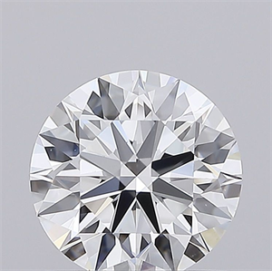Picture of Lab Grown Diamond 1.00 Carats, Round with Ideal Cut, D Color, VS1 Clarity and Certified by IGI