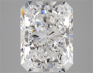 Foto Diamante Natural 5.05 quilates, Radiante , Color E, claridad VS2 y certificado GIA de