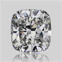 Natural Diamond 0.50 Carats, Cushion with  Cut, G Color, SI2 Clarity and Certified by GIA