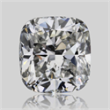 Natural Diamond 0.50 Carats, Cushion with  Cut, G Color, SI2 Clarity and Certified by GIA