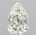 Natural Diamond 2.67 Carats, Pear with  Cut, J Color, VS2 Clarity and Certified by IGI