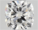 Natural Diamond 0.50 Carats, Cushion with  Cut, E Color, VVS1 Clarity and Certified by GIA