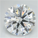 Del inventario de diamantes de laboratorio, 2.19 quilates, Redondo , Color D, claridad VVS1 y certificado IGI
