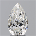 Diamante Natural 2.01 quilates, De pera , Color G, claridad SI2 y certificado GIA