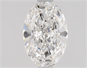 Natural Diamond 0.71 Carats, Oval with  Cut, D Color, VS2 Clarity and Certified by GIA