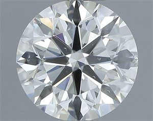 Foto Diamante Natural 0.81 quilates, Redondo , Color H, claridad SI1 y certificado IGI de