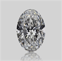 Diamante Natural 0.71 quilates, Ovalado , Color E, claridad SI1 y certificado GIA