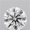 Lab Grown Diamond 0.72 Carats, Round with Ideal Cut, D Color, VS1 Clarity and Certified by IGI