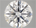 Del inventario de diamantes de laboratorio, 2.04 quilates, Redondo , Color E, claridad VS1 y certificado IGI