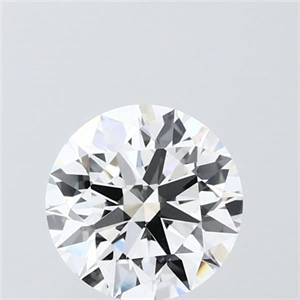 Picture of Lab Grown Diamond 1.55 Carats, Round with Ideal Cut, E Color, VS1 Clarity and Certified by IGI