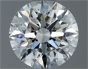 Natural Diamond 0.80 Carats, Round with Excellent Cut, F Color, SI1 Clarity and Certified by IGI