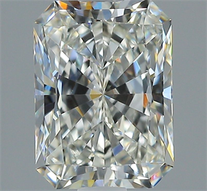 Picture of Natural Diamond 1.50 Carats, Radiant with  Cut, I Color, VS1 Clarity and Certified by GIA