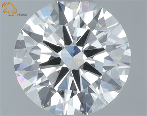 Picture of Lab Grown Diamond 1.01 Carats, Round with Excellent Cut, E Color, VVS1 Clarity and Certified by IGI