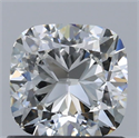 Natural Diamond 1.01 Carats, Cushion with  Cut, I Color, VVS2 Clarity and Certified by GIA