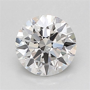 Picture of Lab Grown Diamond 1.03 Carats, Round with Ideal Cut, F Color, VS1 Clarity and Certified by IGI