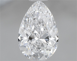 Picture of Natural Diamond 0.70 Carats, Pear with  Cut, D Color, SI2 Clarity and Certified by GIA