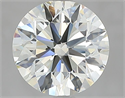 Diamante Natural 2.50 quilates, Redondo , Color K, claridad VVS1 y certificado IGI